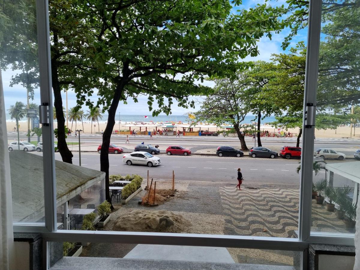 Leme de frente para o mar na Quadra Gourmet da Atlântica Rio de Janeiro Exterior foto