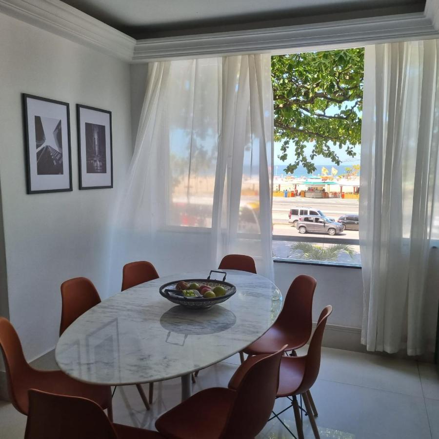 Leme de frente para o mar na Quadra Gourmet da Atlântica Rio de Janeiro Exterior foto